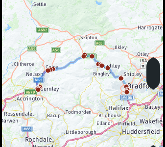 How Far Is Bradford From Burnley